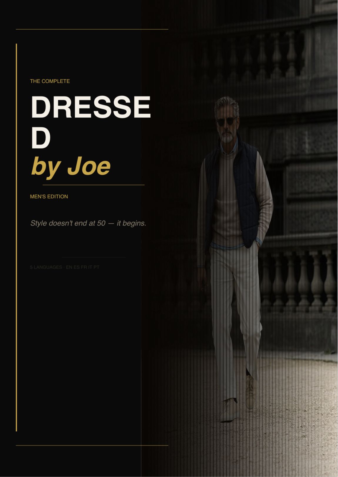 DRESSED BU JOE MEN STYLE GUIDE